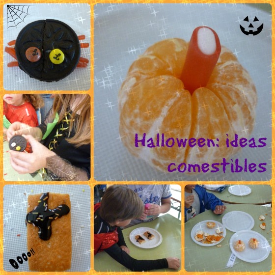 Halloween. Ideas comestibles para niños.